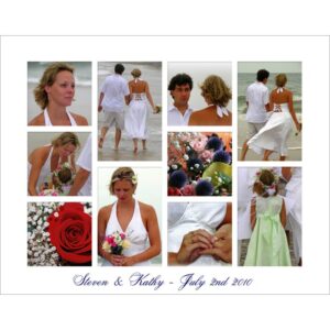 10 x 8 Collage with 10 images